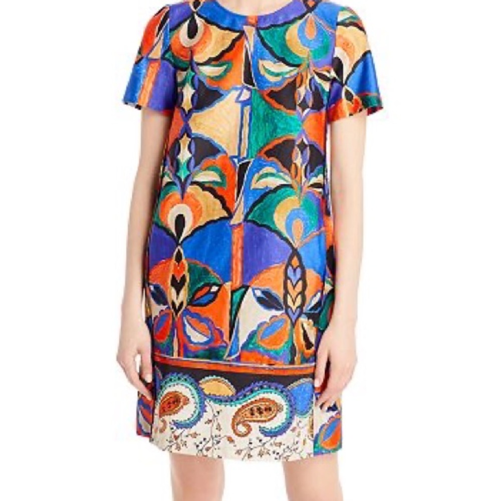 Kobi Halperin Multicolor Midi Dress